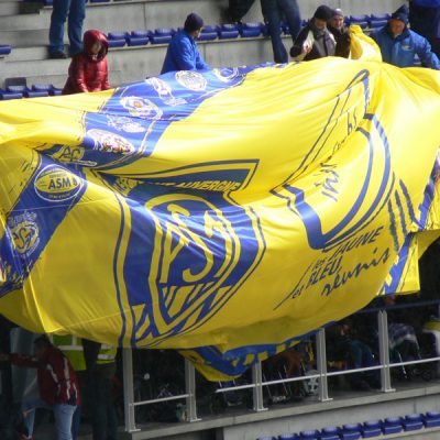 Banderole supporters ASM Clermont Auvergne